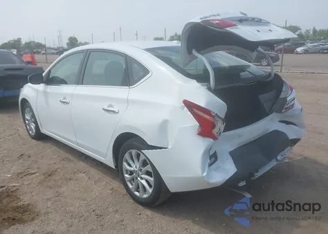 2019 Nissan Sentra Sv из США, поврежденный, VIN 3N1AB7AP5KY242474